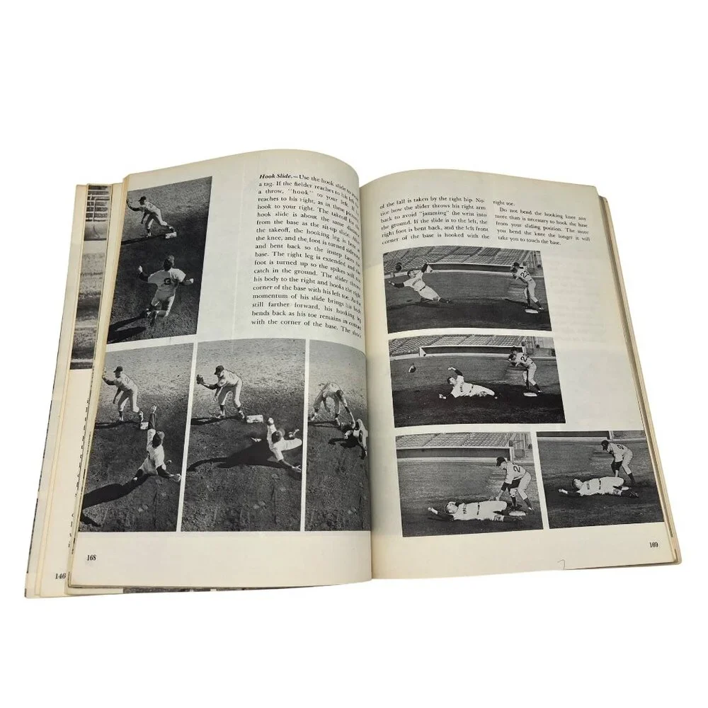 1961 Learning How Baseball Dick Siebert Vintage Instructional Book 500+ Photos - Picture 8 of 9